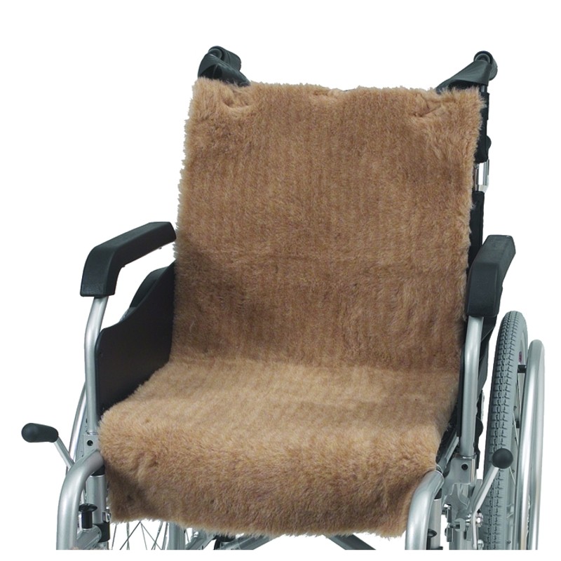 Fleeced Wheelchair Pressure Relief Cushion and Backrest Cover